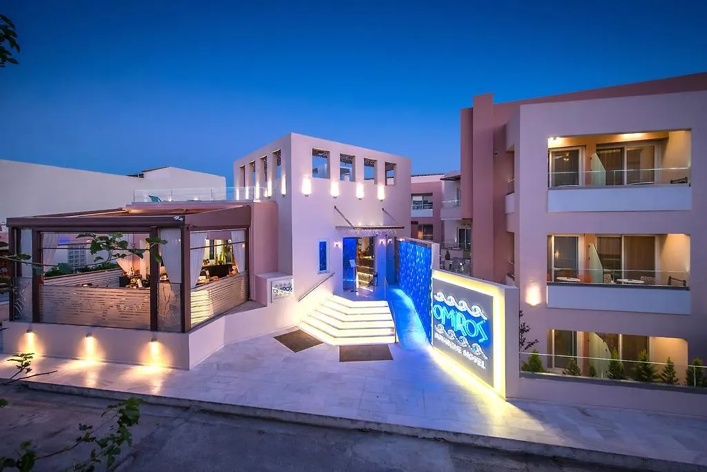 Omiros Boutique Hotel (Adults Only) contacts